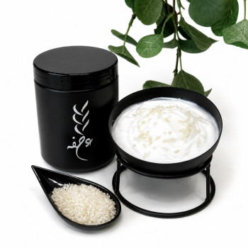 ‏Rice and Lemon Grass Mask